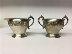 Carson cream and popular sugar set